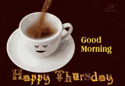 Good Morning Happy Thursday Smiling Frog Cartoon GIF | GIFDB.com