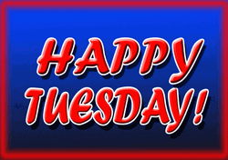 Good Morning Happy Tuesday Greetings Sticker GIF