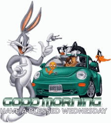 Good Morning Happy Wednesday Bugs Bunny GIF