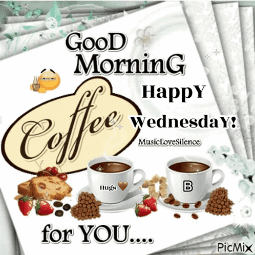 Good Morning Happy Wednesday For You Poster GIF