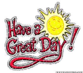 Good Morning Have A Great Day Sticker GIF