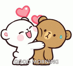 Good Morning Heart Milk And Mocha GIF