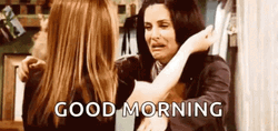 Good Morning Hug Friends Forever GIF