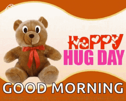 Good Morning Hug Happy Hug Day
