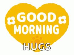 Good Morning Hugs Smiling Sun GIF