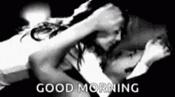 Good Morning Husband And Wife Cuddling GIF