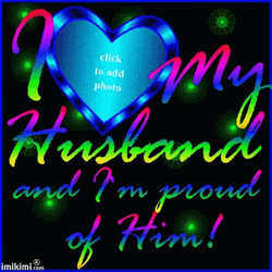 Good Morning Husband In A Lighting Letters GIF