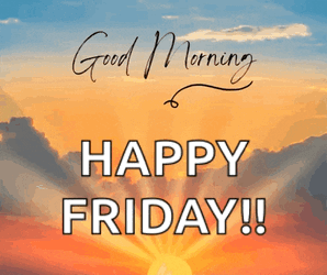 Good Morning Images New 2023 Sunrise GIF