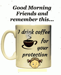 Good Morning In Sign Language Coffee Mug GIF