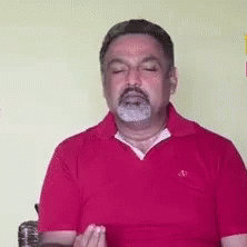 Good Morning In Sign Language Red Shirt GIF