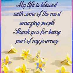 Good Morning Inspirational Sparkling Flowers GIF