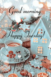 Good Morning It's Tuesday Ginger Bread GIF