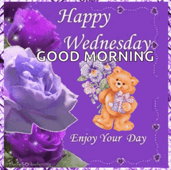 Good Morning It's Wednesday Enjoy Your Day GIF