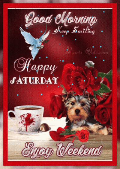 Good Morning Keep Smiling Saturday GIF