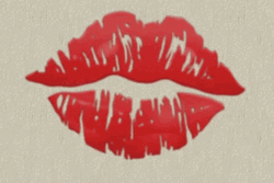 Good Morning Kiss Red Lips