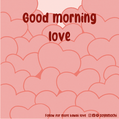 Good Morning Love Poster With Corgi GIF