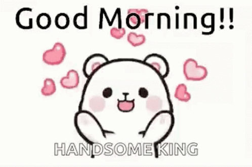 Good Morning Love With Hearts