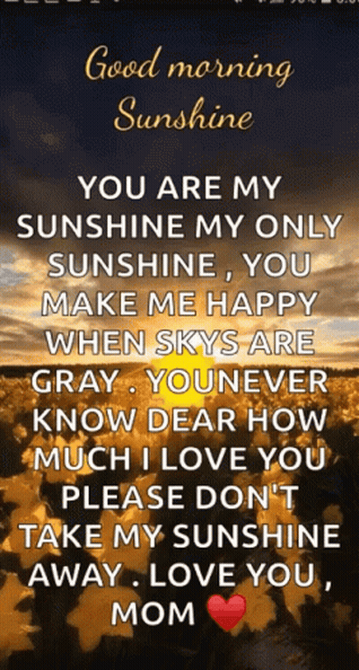 Good Morning Message To Mom GIF