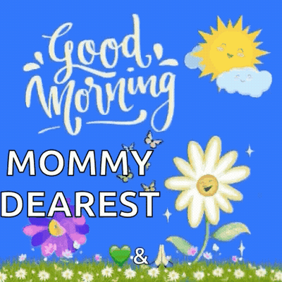 Good Morning Mommy Dearest Poster GIF
