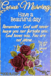 Good Morning Monday Blessings Beautiful Alone GIF