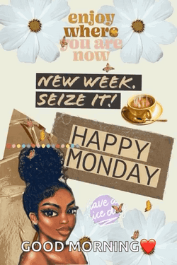 Good Morning Monday Blessings New Week GIF