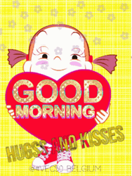 Good Morning Monday Funny Animated Girl GIF