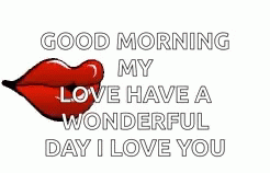 Good Morning My Love Wonderful Day
