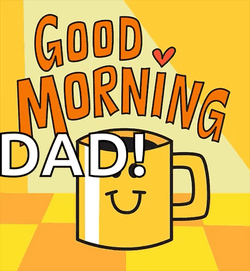 Good Morning Papi Yellow Mug GIF