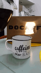 Good Morning Pure Black Coffee GIF