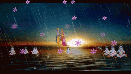 Good Morning Rainy Day Buddhist Tradition GIF