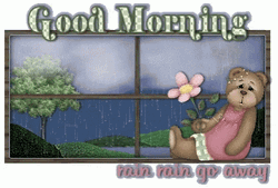 Good Morning Rainy Monday Go Away GIF