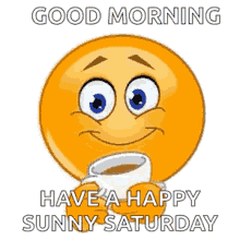 Good Morning Saturday Smile Emoji