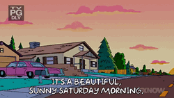 Good Morning Saturday The Simpsons