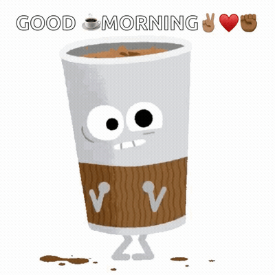 Good Morning Sending Coffee And Good Mojo GIF