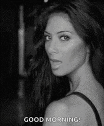 Good Morning Sexy Nicole Scherzinger GIF