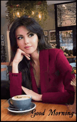 Good Morning Sexy Woman Staring Away GIF