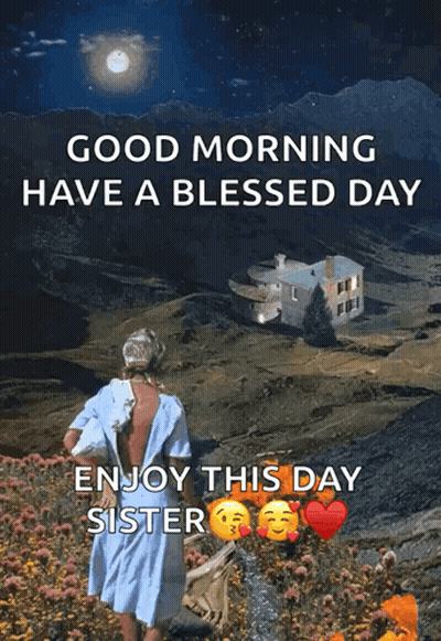 Good Morning Sister Blessings GIF