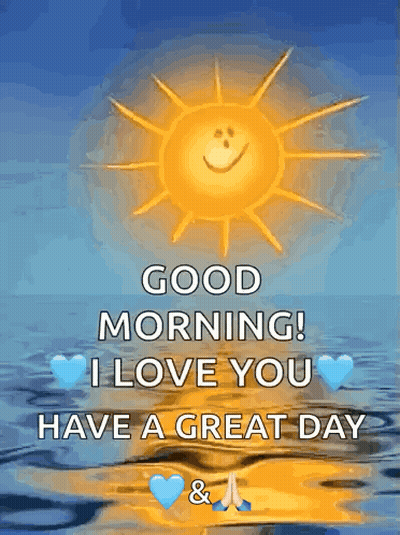 Good Morning Smiling Sun GIF