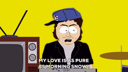 Good Morning Snow Love South Park GIF