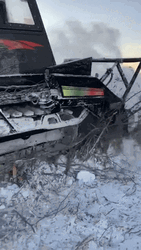 Good Morning Snow Mulching Gyro-Trac GIF