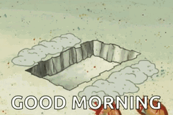 Good Morning Spongebob Sunday GIF
