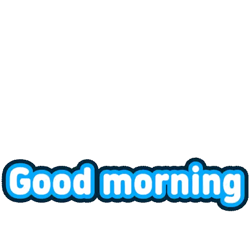 Good Morning Sun Sticker