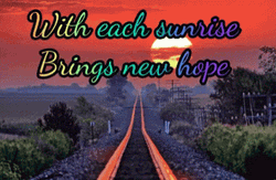 Good Morning Sunrise New Hope Long Road GIF