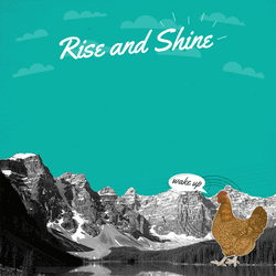 Good Morning Sunrise Rise And Shine Wake Up GIF