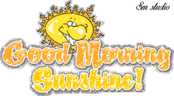Good Morning Sunshine Big Nose Sun GIF