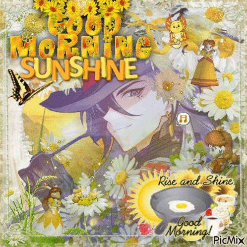 Good Morning Sunshine Poster GIF