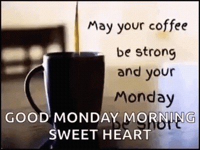 Good Morning Sweetheart Coffee GIF