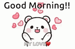 Good Morning Sweetheart My Love Mochi GIF