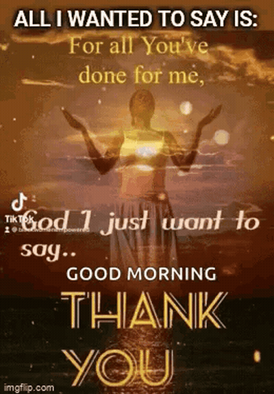 Good Morning Thank You GIF