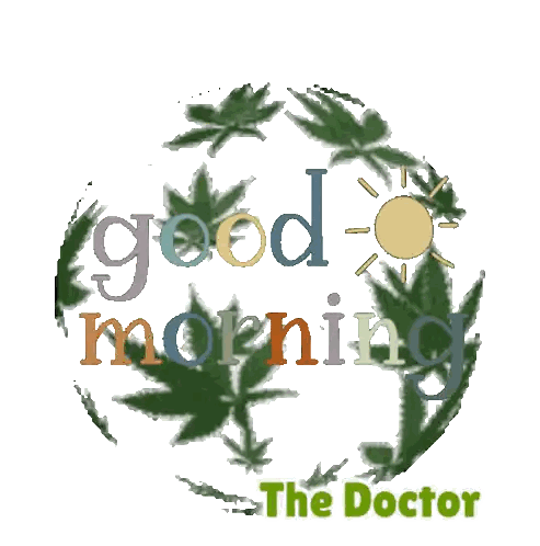 Good Morning The Doctor Sign Sticker